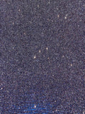 Blue/Fuchsia Irridescent Allover Glitter on Scuba