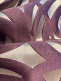 Purple Swirl Jacquard Furnishing