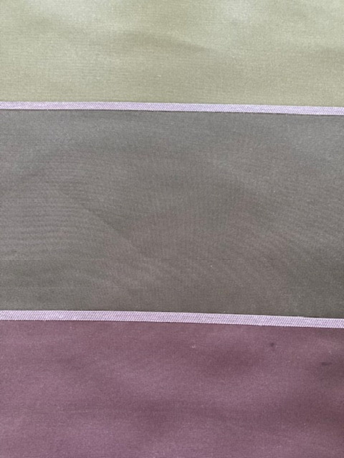 Purple/Olive/Chocolate Irridescent Stripe Taffeta
