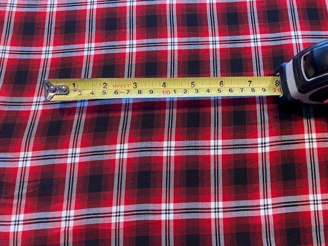 Red/Black Shirting Weight Check