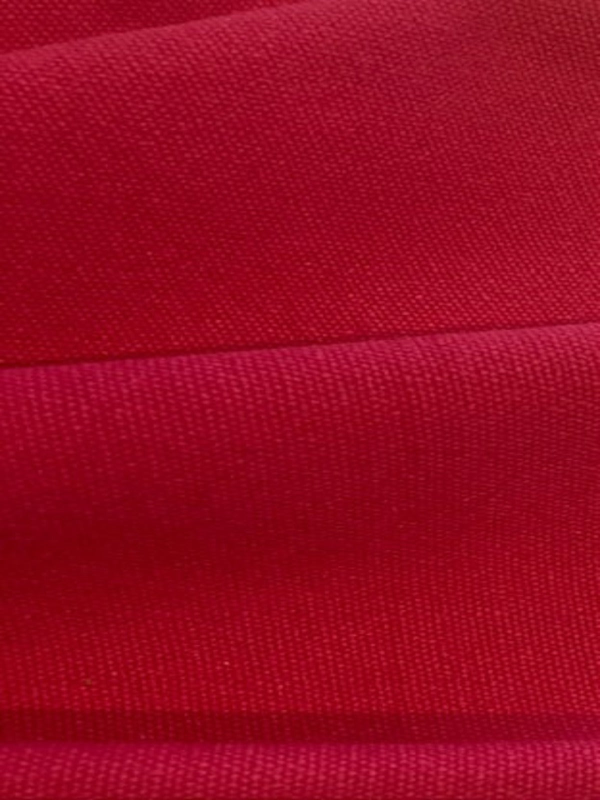 Red Cotton Canvas