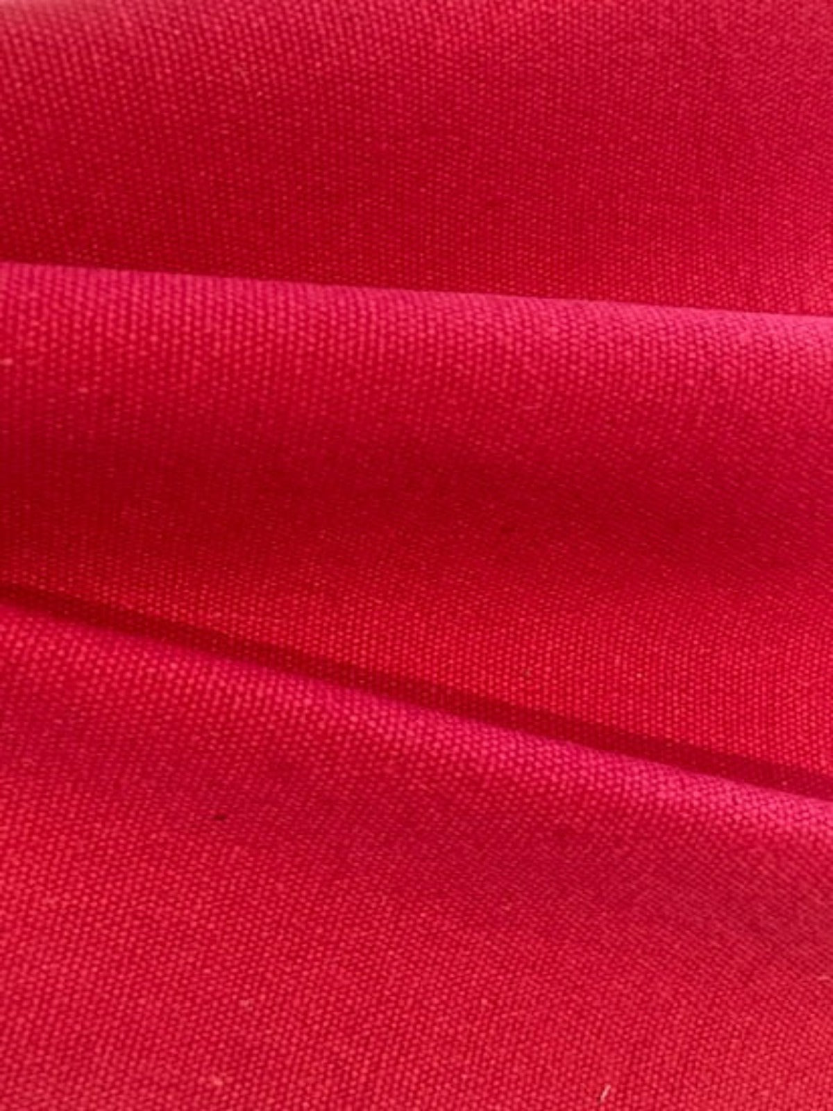 Red Cotton Canvas