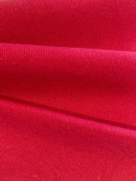 Red Cotton Canvas