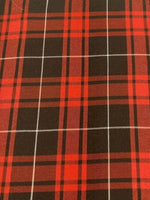 Black/Red Tartan Check Soft Handle