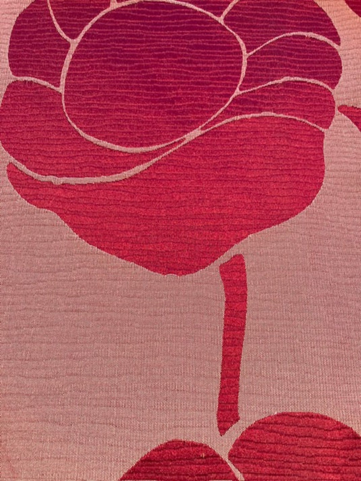 Fuchsia Large Flower Damask "Harlequin - Empathy"