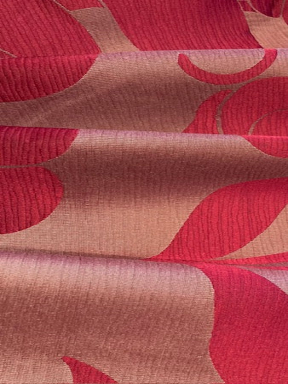 Fuchsia Large Flower Damask "Harlequin - Empathy"