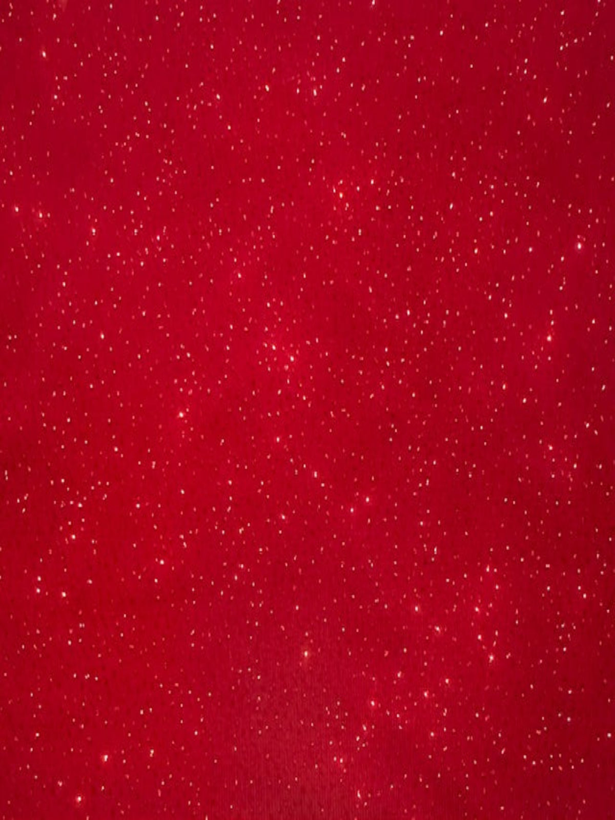 Red Glitter on Jersey