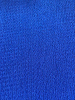 Royal Blue Textured Jersey