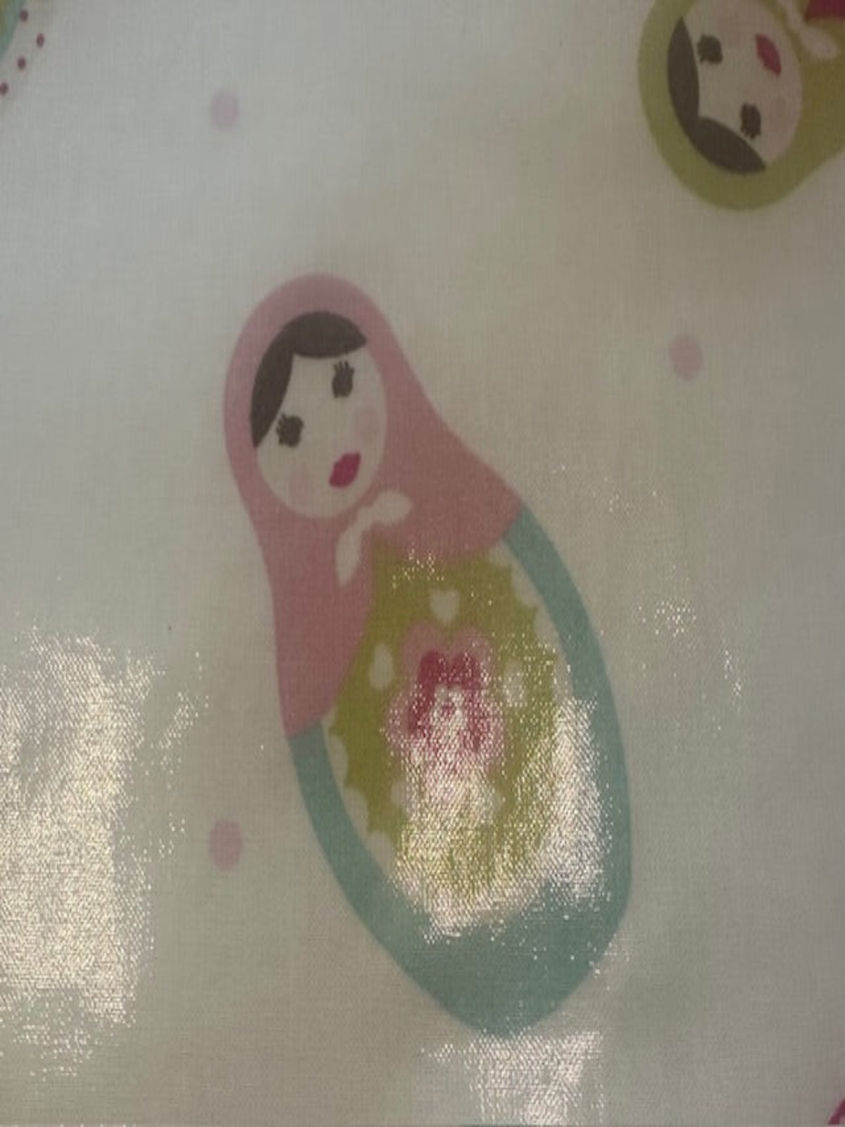 Russian Doll on PVC Coated Cotton