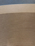 Sage Green/Coffee Woven Stripes. Stripe run across the fabric,