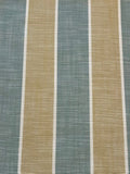 Mustard/Sage Green Stripe. Stripes run along the fabric