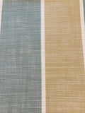 Mustard/Sage Green Stripe. Stripes run along the fabric