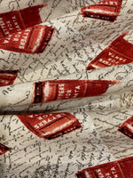 Santa Mail Box on Cotton Poplin