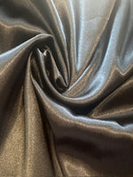 Black Silky Satin with One Way Stretch