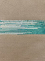 Seagrass Stripe on Light Clay " Sway - Seagrass"