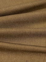 Sepia 2 Tone Linen/Cotton Mix with One Way Stretch