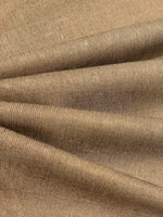 Sepia 2 Tone Linen/Cotton Mix with One Way Stretch