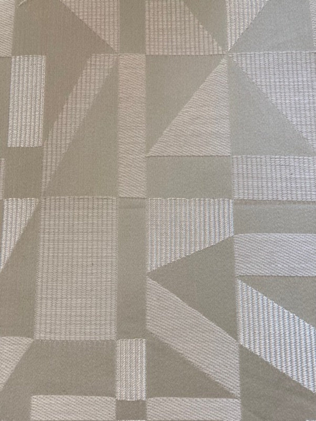 Silver Geometrical Jacquard