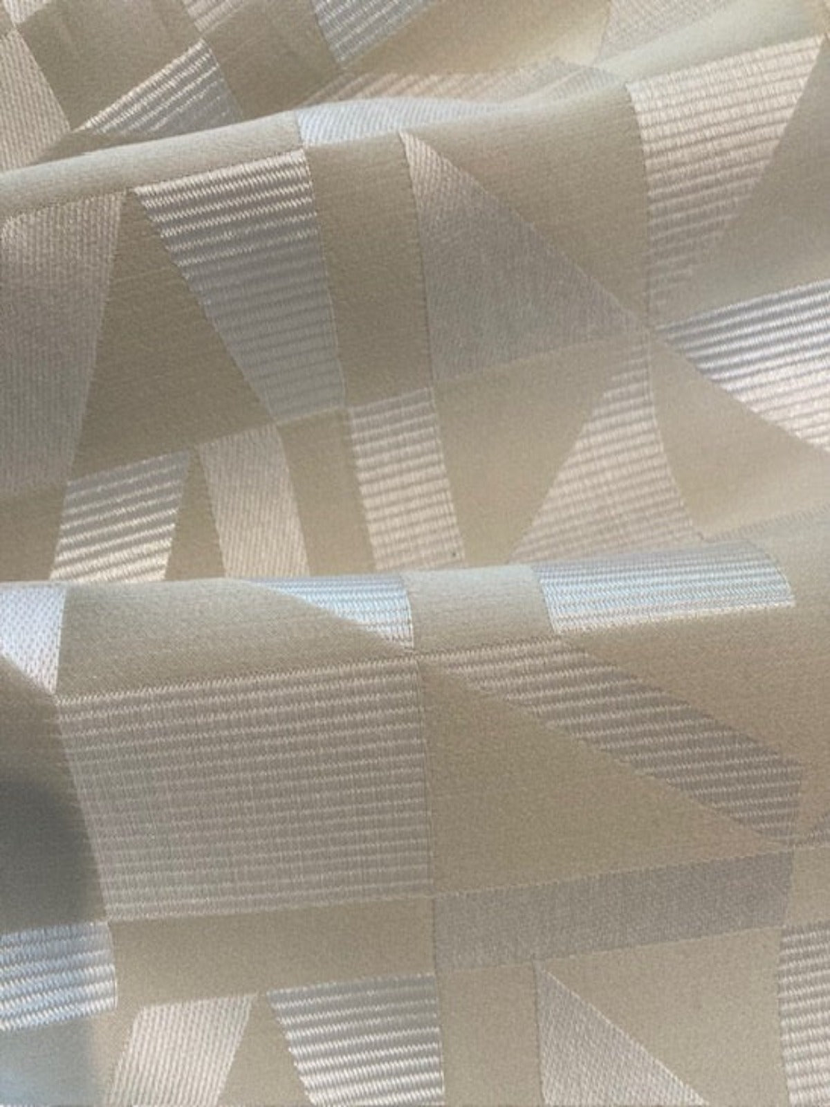 Silver Geometrical Jacquard