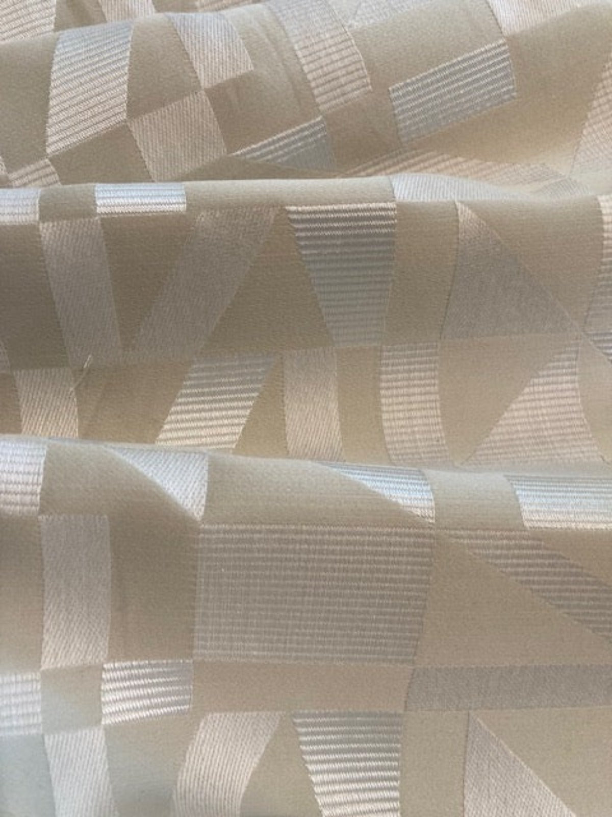 Silver Geometrical Jacquard