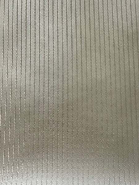 Ivory on Ivory Jacquard Woven Stripe