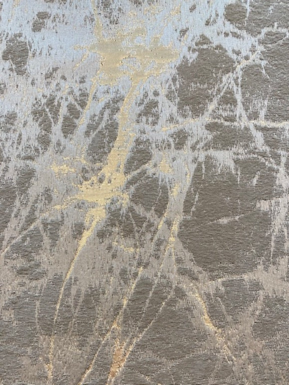 Stone Lava Flows with Gold Lurex Detail