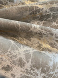 Stone Lava Flows with Gold Lurex Detail