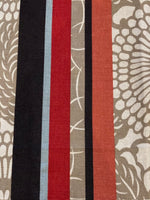 Multi Stripe with Patterned Print on Cotton/Linen " Warwick"