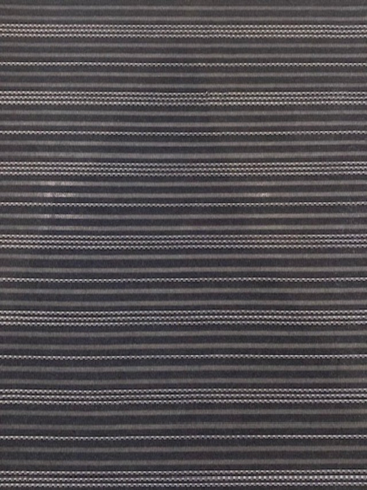 Silver Lurex Pinstripe on Black Knit