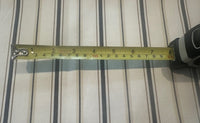 Black/Beige Stripe on Cotton Furnishing