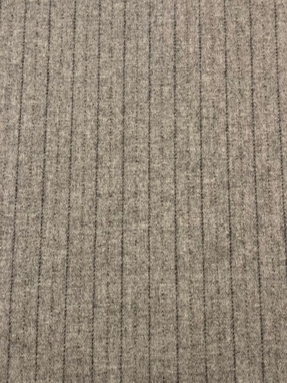 Pinstripe on Light Grey Felt
