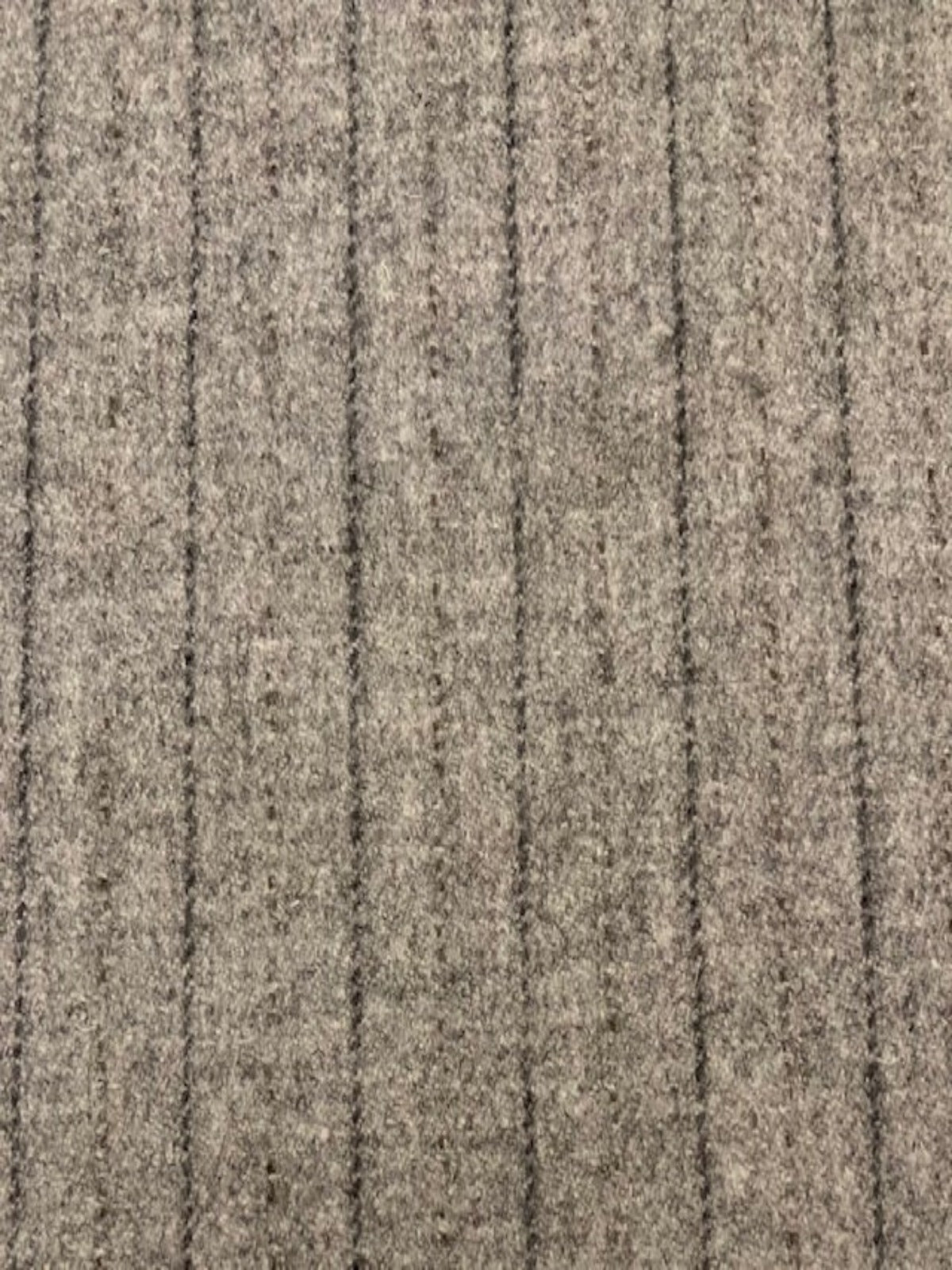 Pinstripe on Light Grey Felt