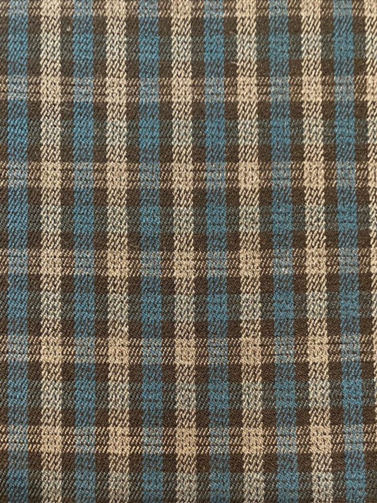 Teal/Grey Suiting Weight with One Way Stretch