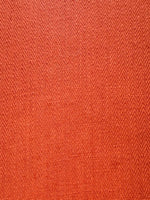 Terracotta Herringbone Linen/Cotton