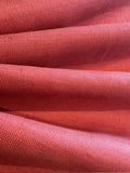 Terracotta Herringbone Linen/Cotton