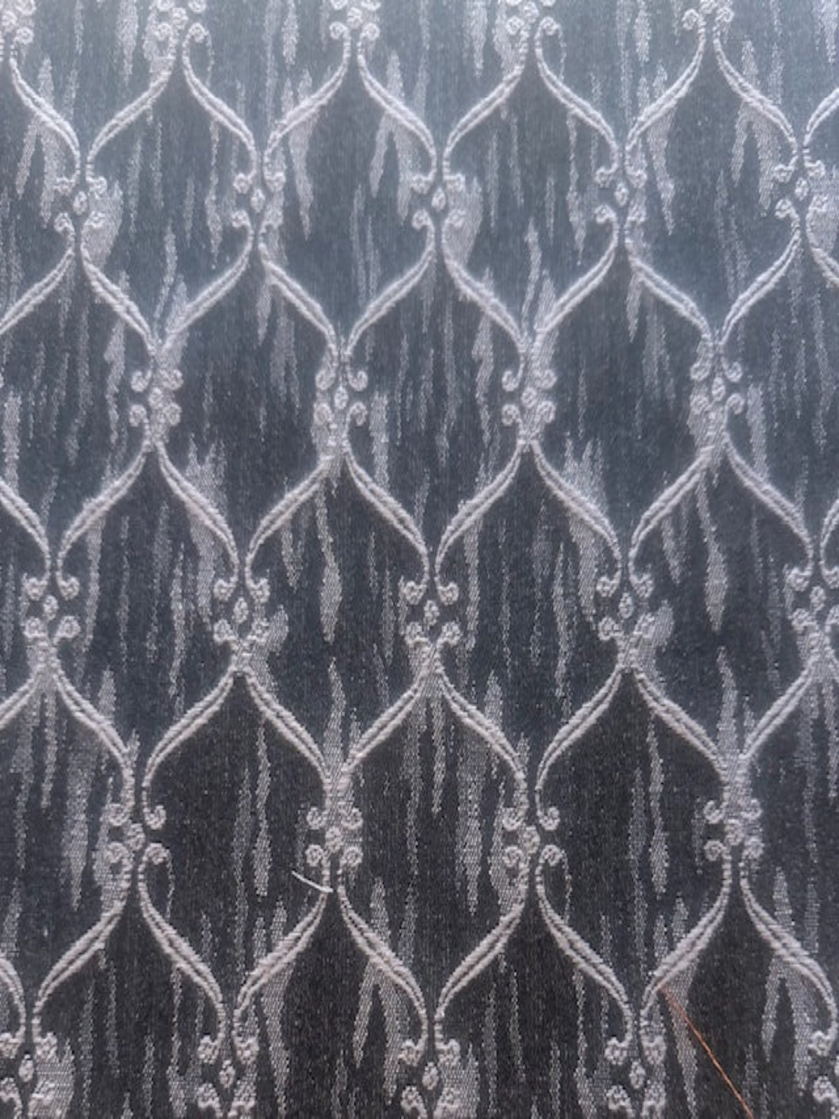 Black Trellis Jacquard