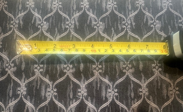 Black Trellis Jacquard