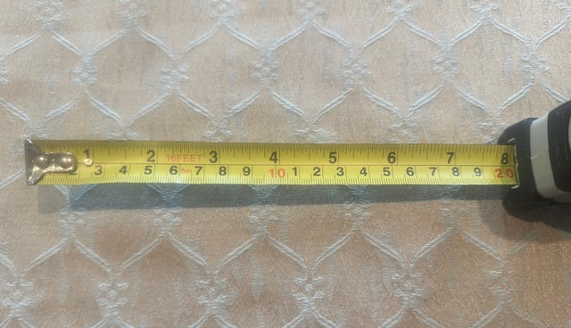 Pale Duck Egg/Pale Gold Trellis Jacquard