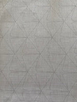 Pencil Sketch Abstract on Beige Blackout with Fire Retardant Finish