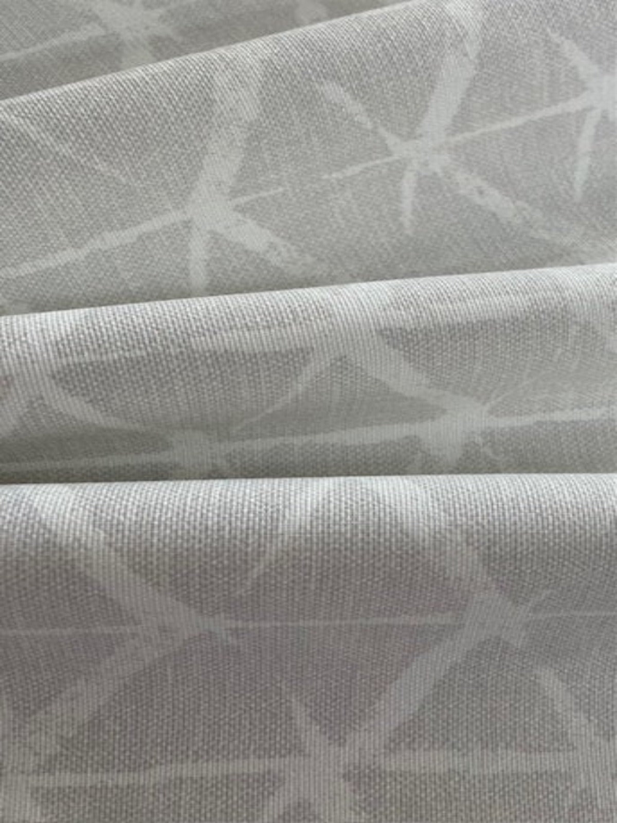 Pale Grey Triangular Building Block Print