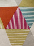 Bright Tutti Frutti Triangular Cotton Print "Studio - G"