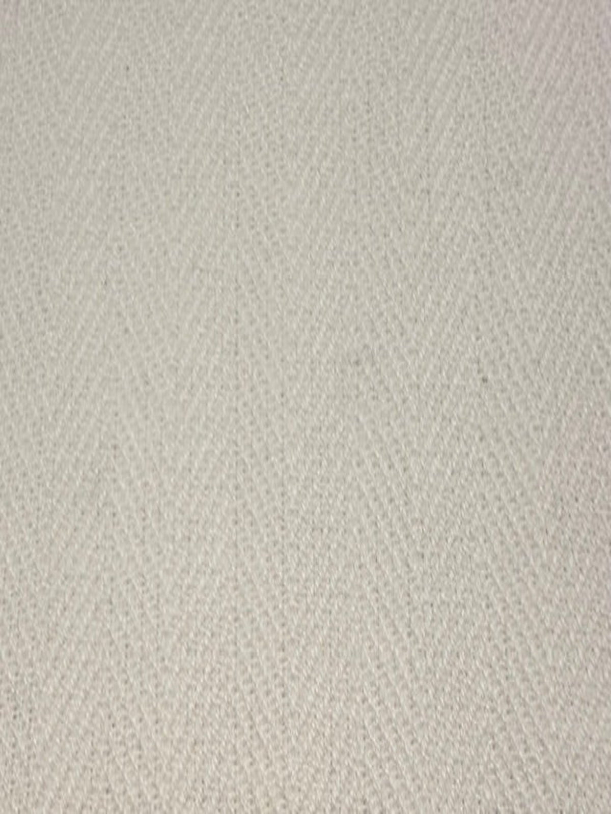 Off White Herringbone Linen/Cotton Mix