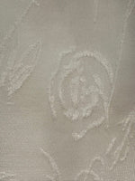 Ivory on Ivory Embossed Jacquard