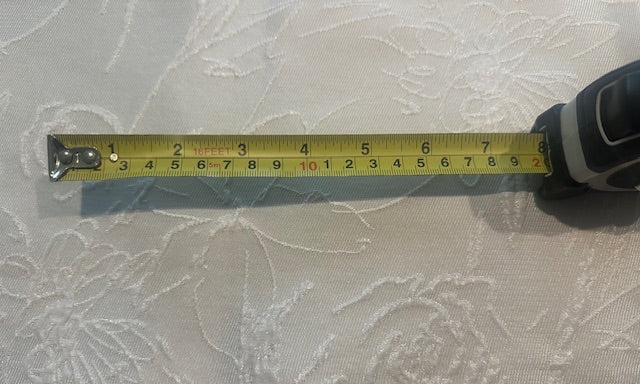 Ivory on Ivory Embossed Jacquard