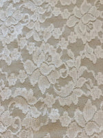 Ivory Stretch Lace