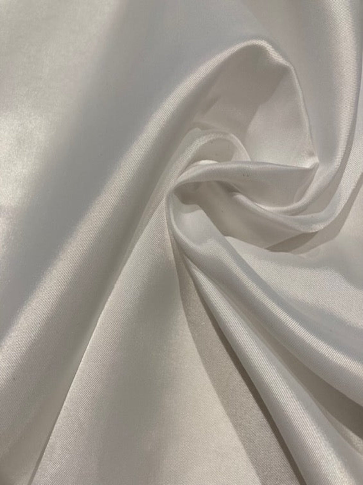 White Twill Recycled Polyester Lining