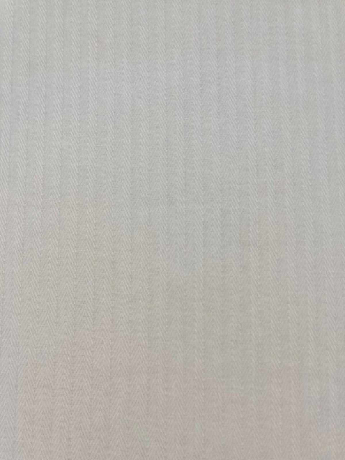 White on White Woven Stripe Cotton Shirting