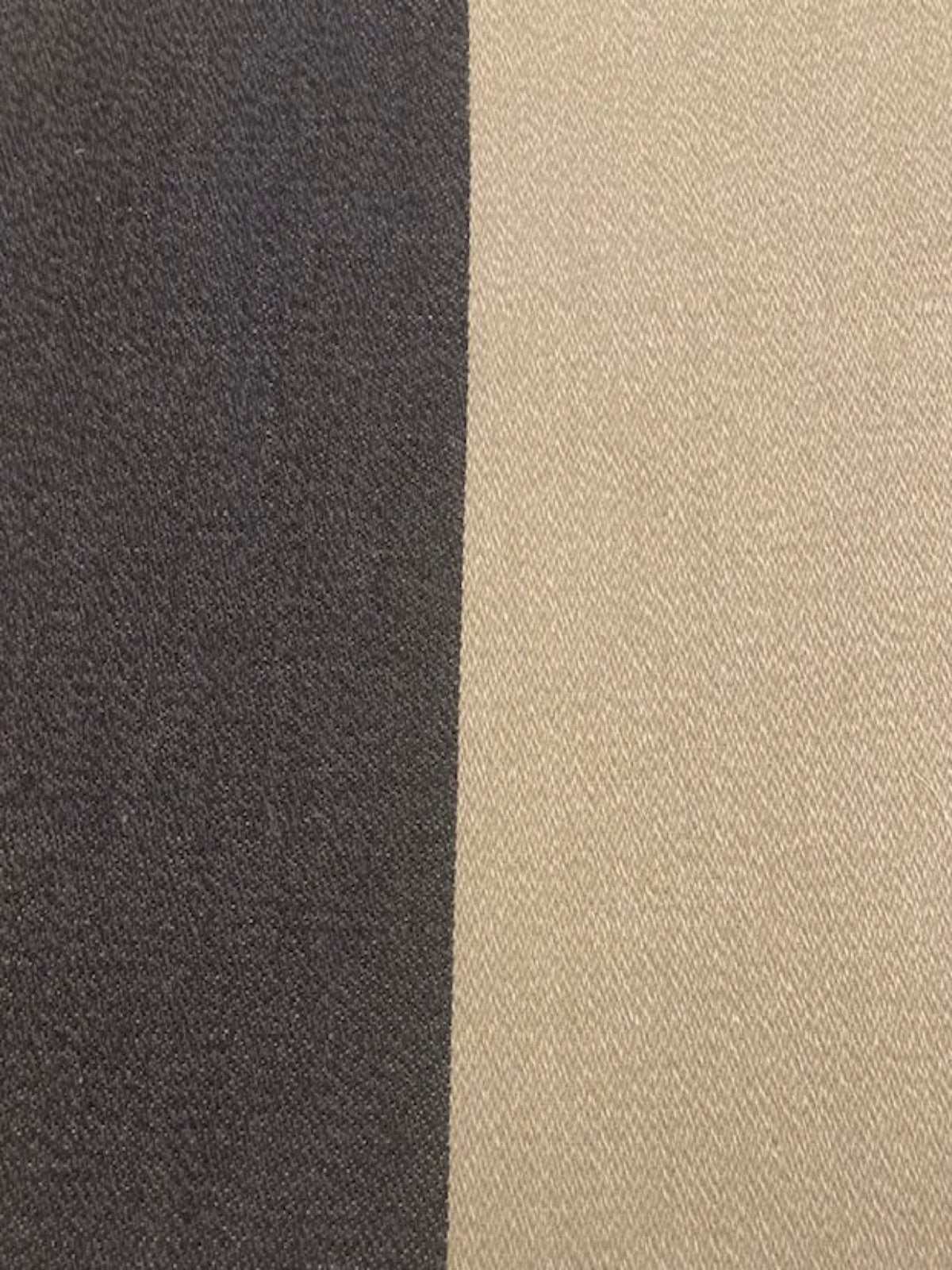 Black/Natural Stripe on Textured Base. "Robert Allen - Kabir Stripe Onxy"