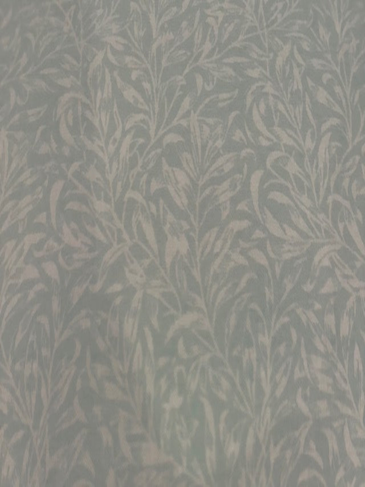 Willow Bough Trailing Leaf on Seafoam Cotton by "William Morris"