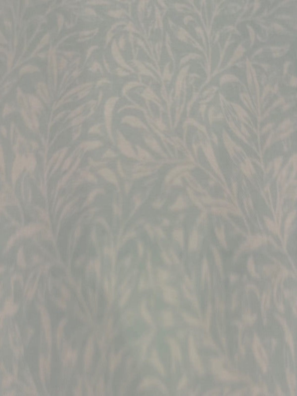 Willow Bough Trailing Leaf on Seafoam Cotton by "William Morris"